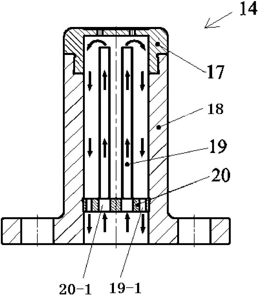 Nickel-saving stainless steel differential temperature drawing and forming device and method