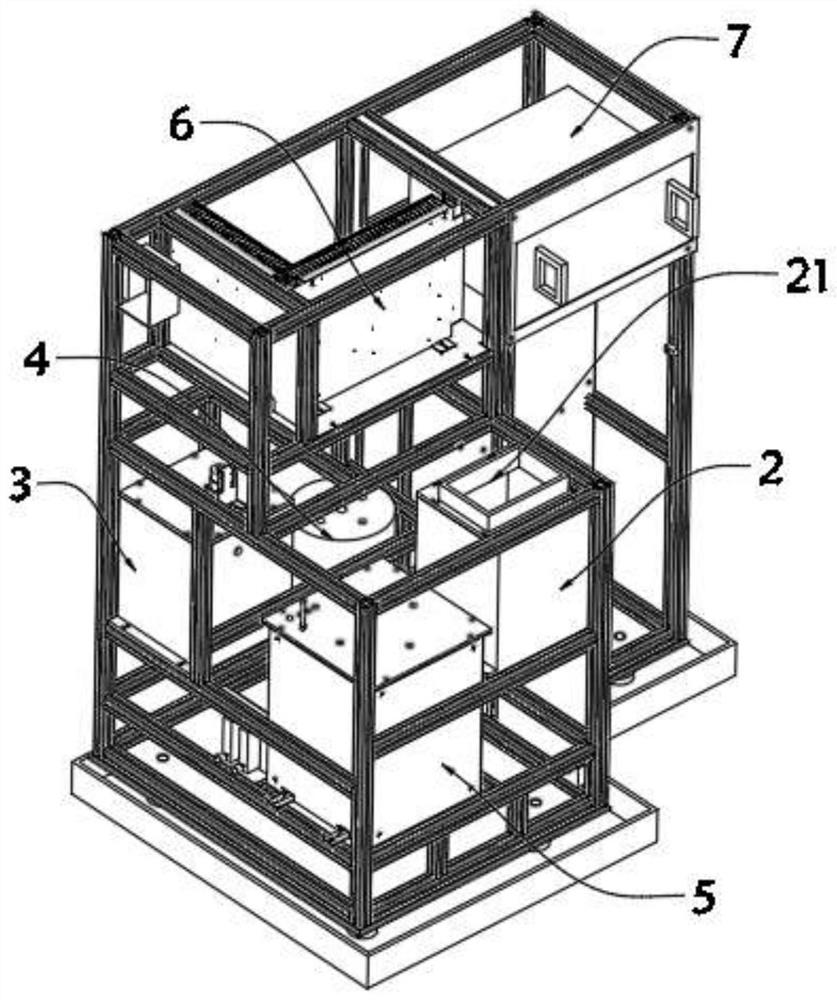 Liquid medicine automatic proportioning and heating system for wafer cleaning