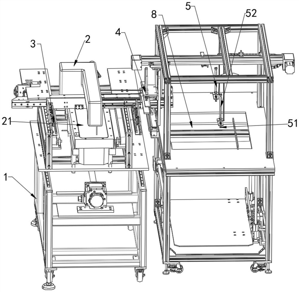 Sewing unit for abdominal pad processing
