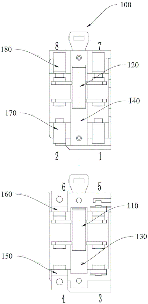 Switch, on-load phase-change switch and online phase-change control device