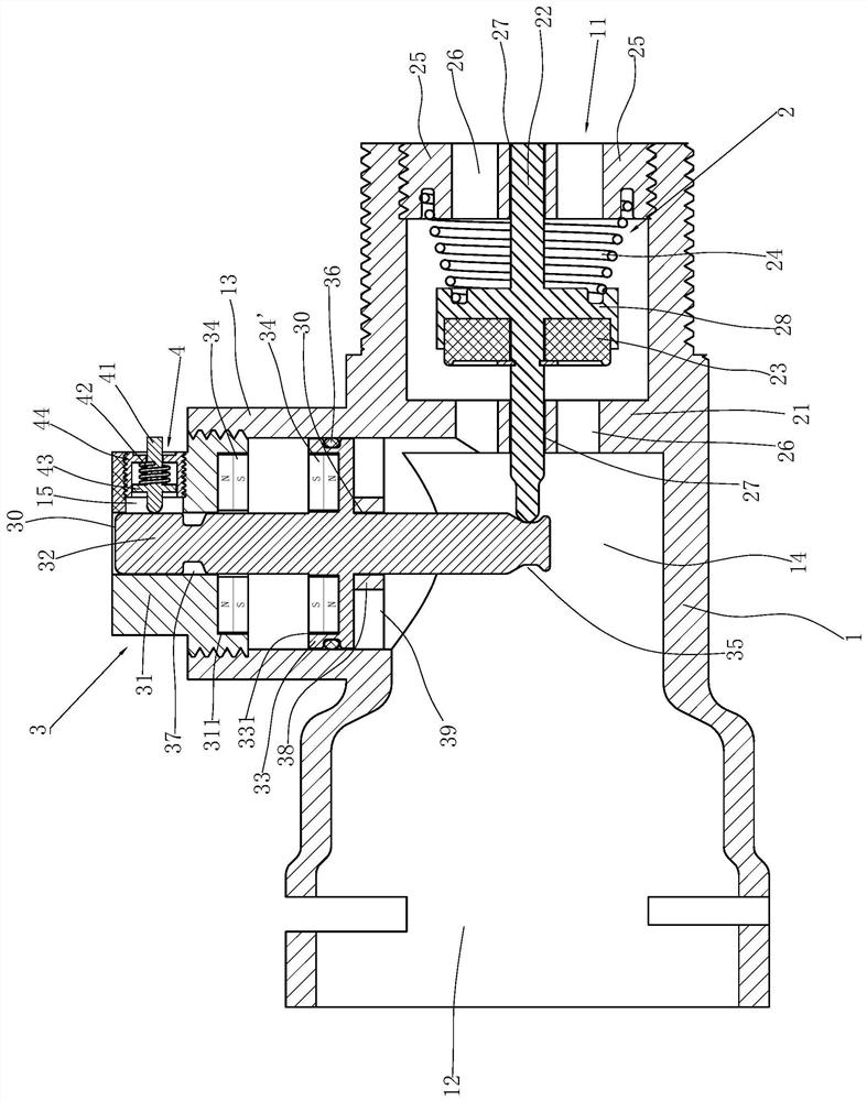 A pressure protection valve and a gas water heater