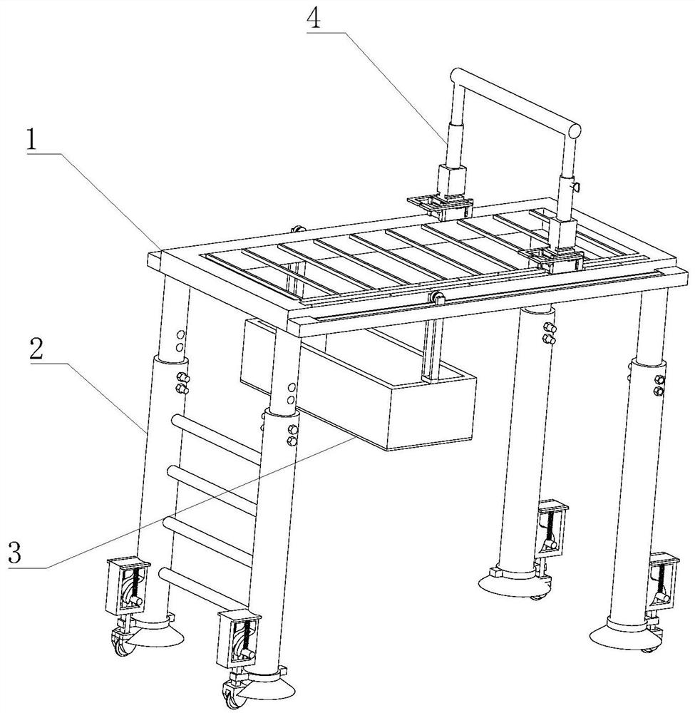 Scaffold for building decoration