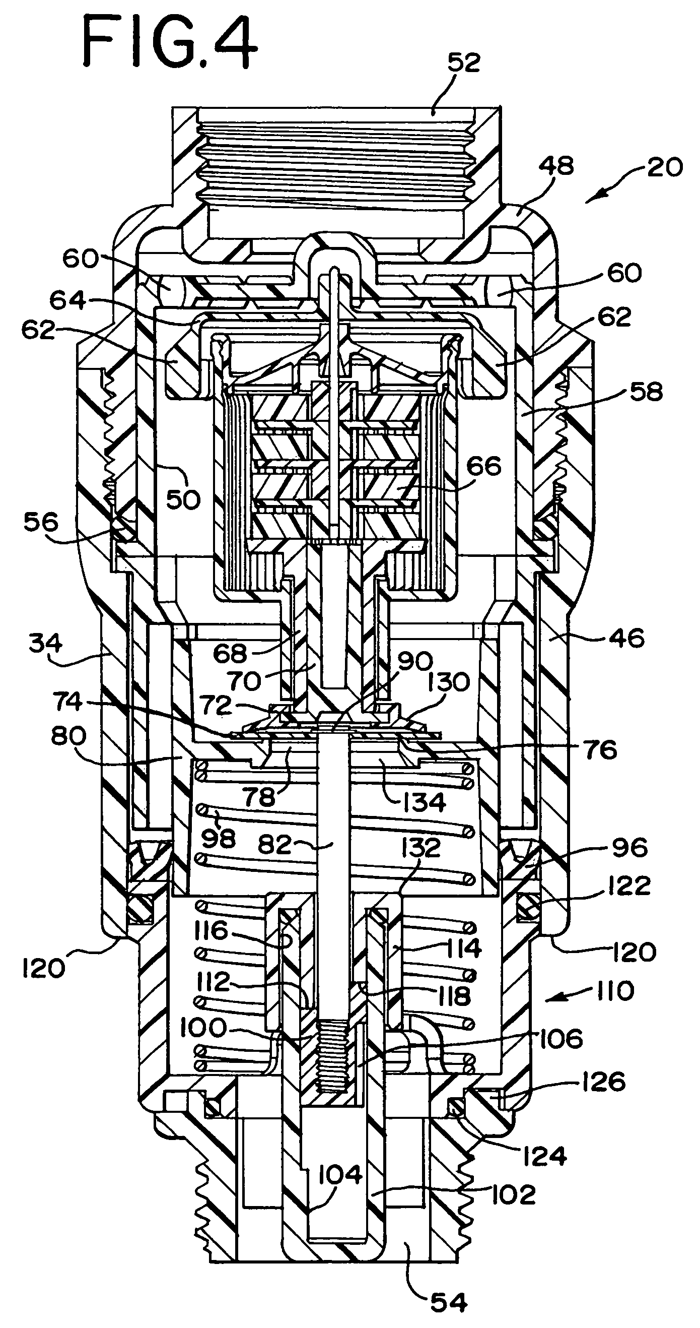 Flow volume limiting device