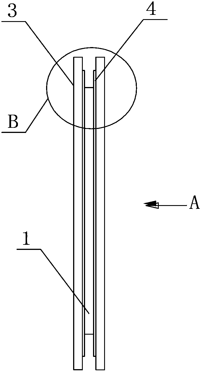 Conductive slip ring capable of preventing friction to generate insulating attachment