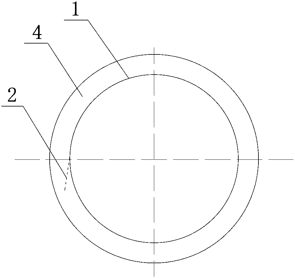 Conductive slip ring capable of preventing friction to generate insulating attachment