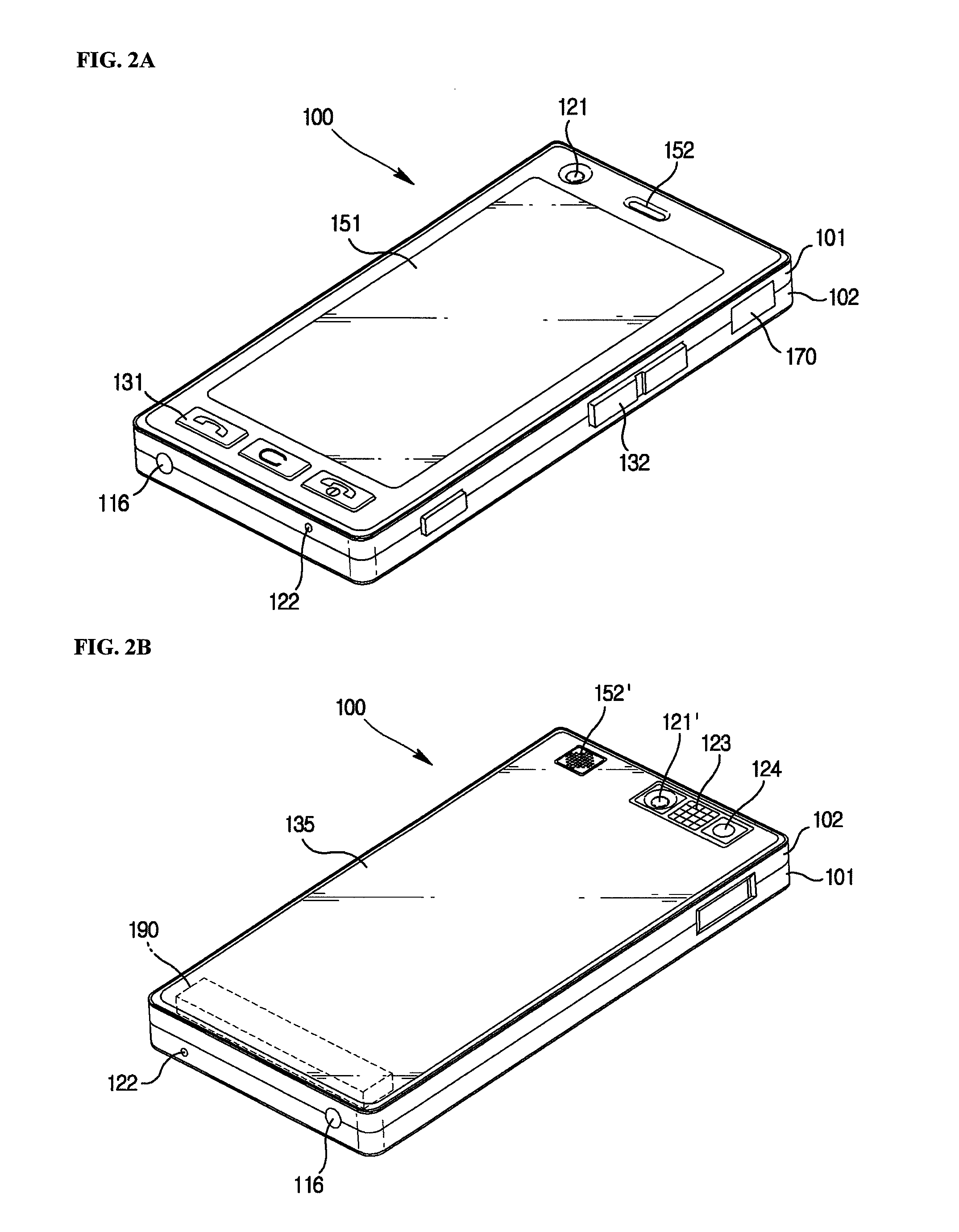 Method for displaying 3D image by using the binocular disparity in mobile terminal and mobile terminal using the same