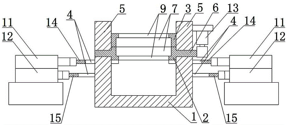 A space-saving automatic flip fixture