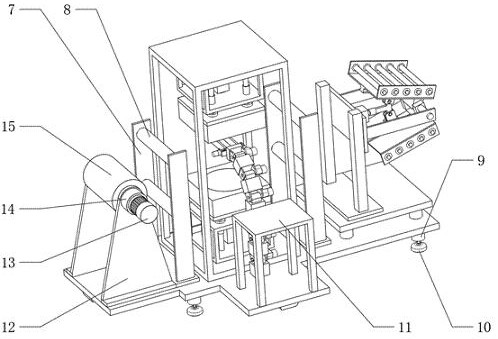 Packaging device for electric motorcycle accessory production