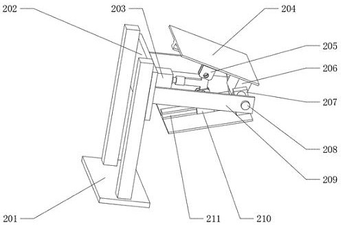 Packaging device for electric motorcycle accessory production