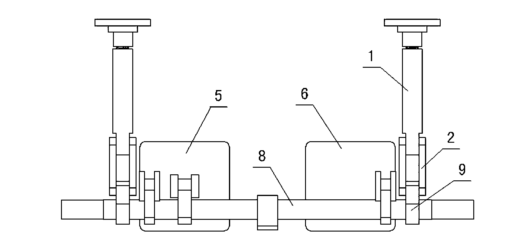 Ejector mechanism of single-trip foaming special machine of refrigerator and control method of ejector mechanism