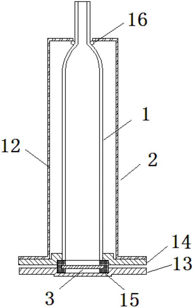 A kind of vocs extraction device in water