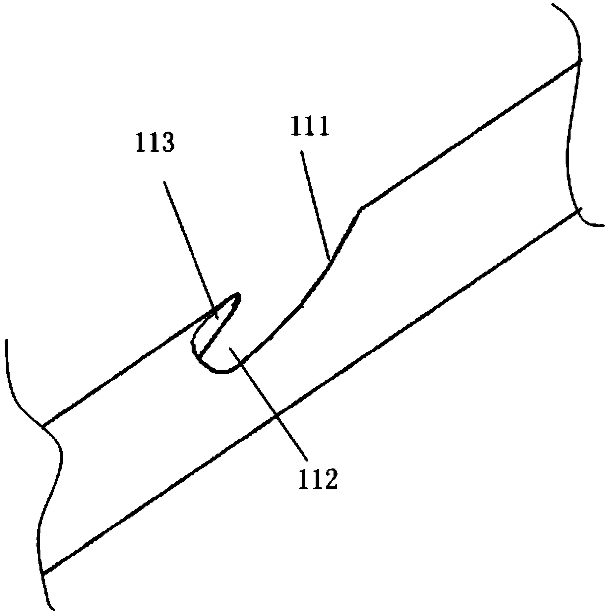 Novel laryngeal cavity puncture and intracavity suture guide