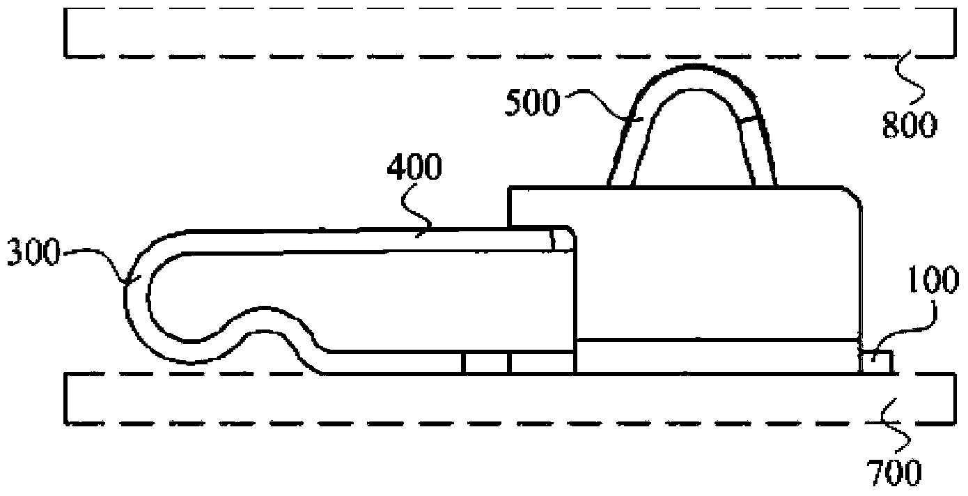 Thin elastic sheet structure component