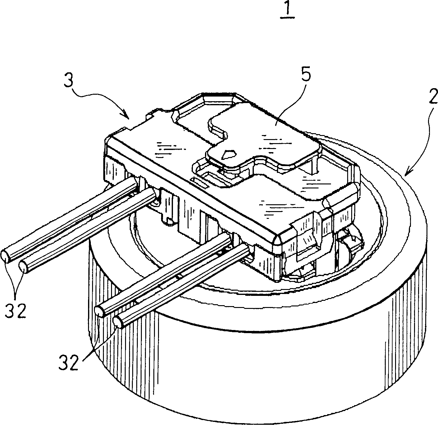 Electric connector assembly containing locking part