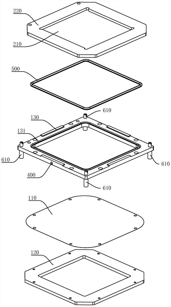 Flexible press fit device