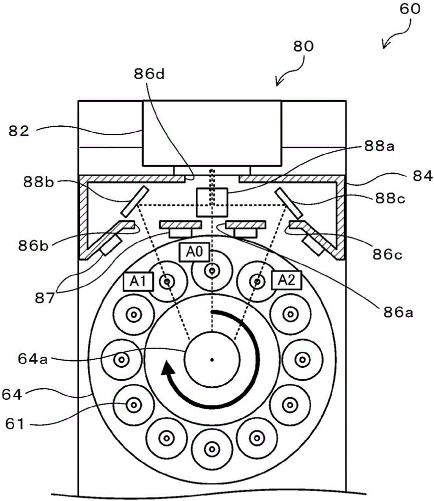 Parts-placing apparatus
