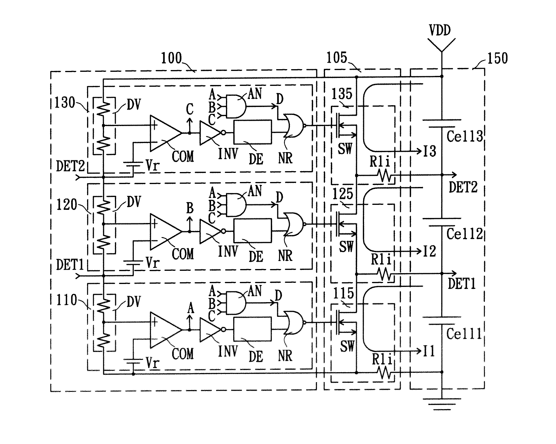 Battery voltage equalizer circuit and method for using the same