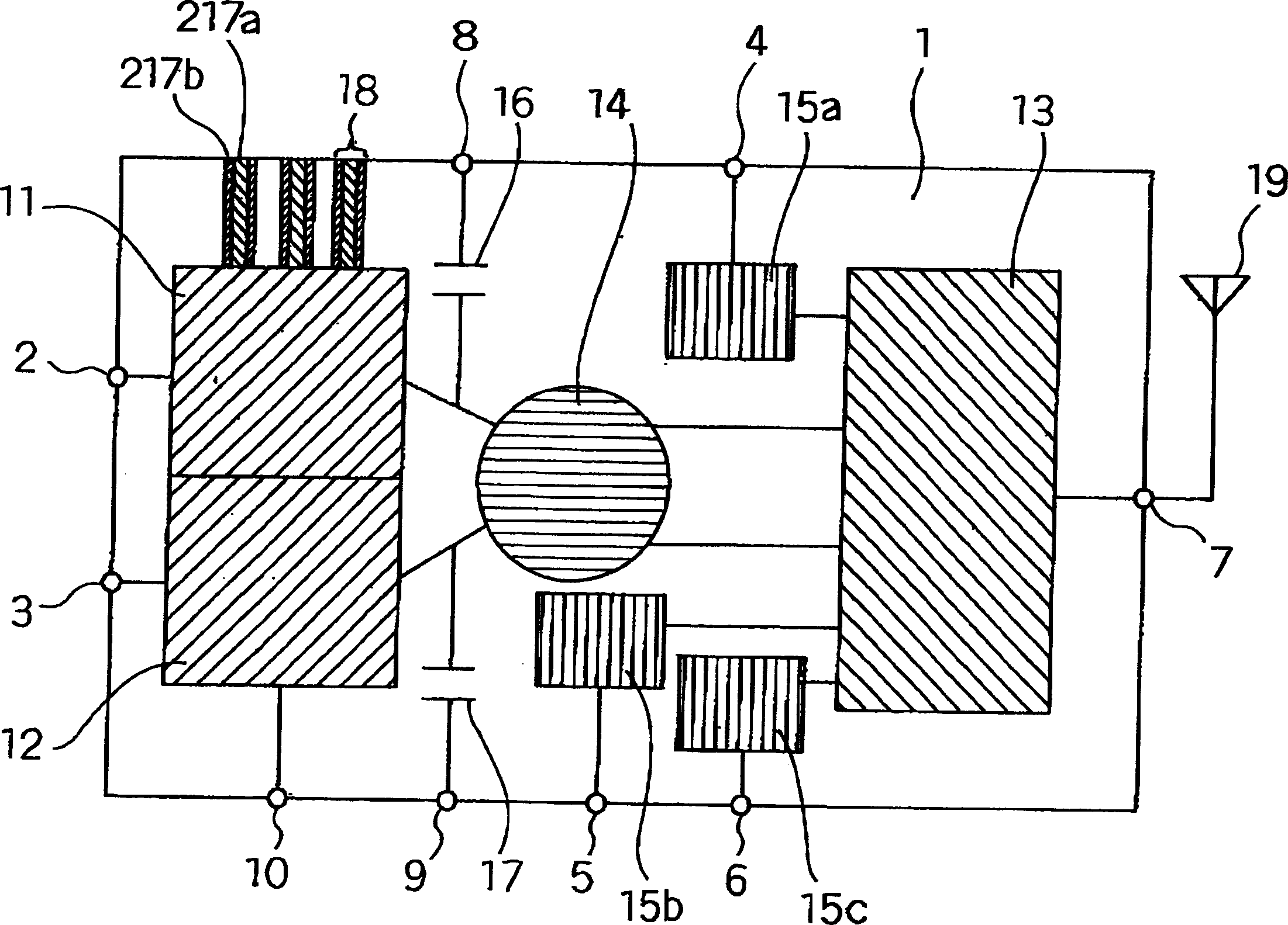 Electronic component mounting board, method of manufacturing the same, electronic component module, and communications equipment