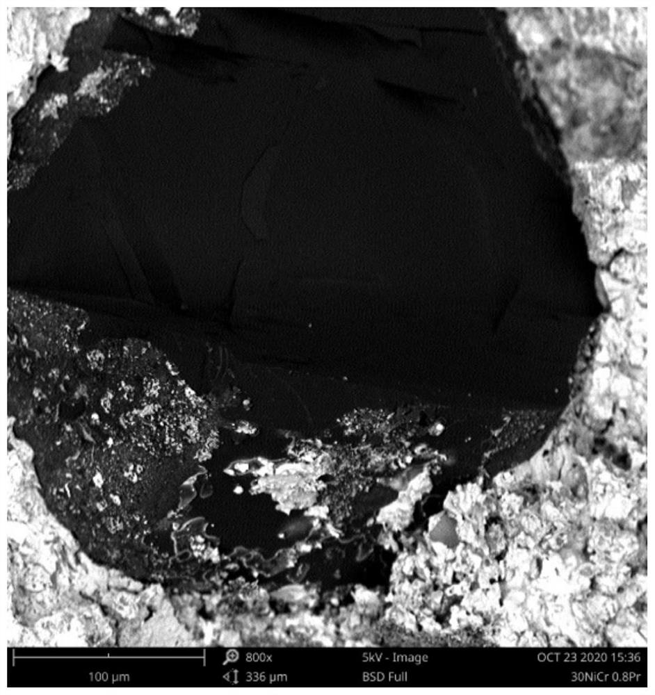 Diamond cutting tool based on rare earth modified iron-based binder and preparation method thereof