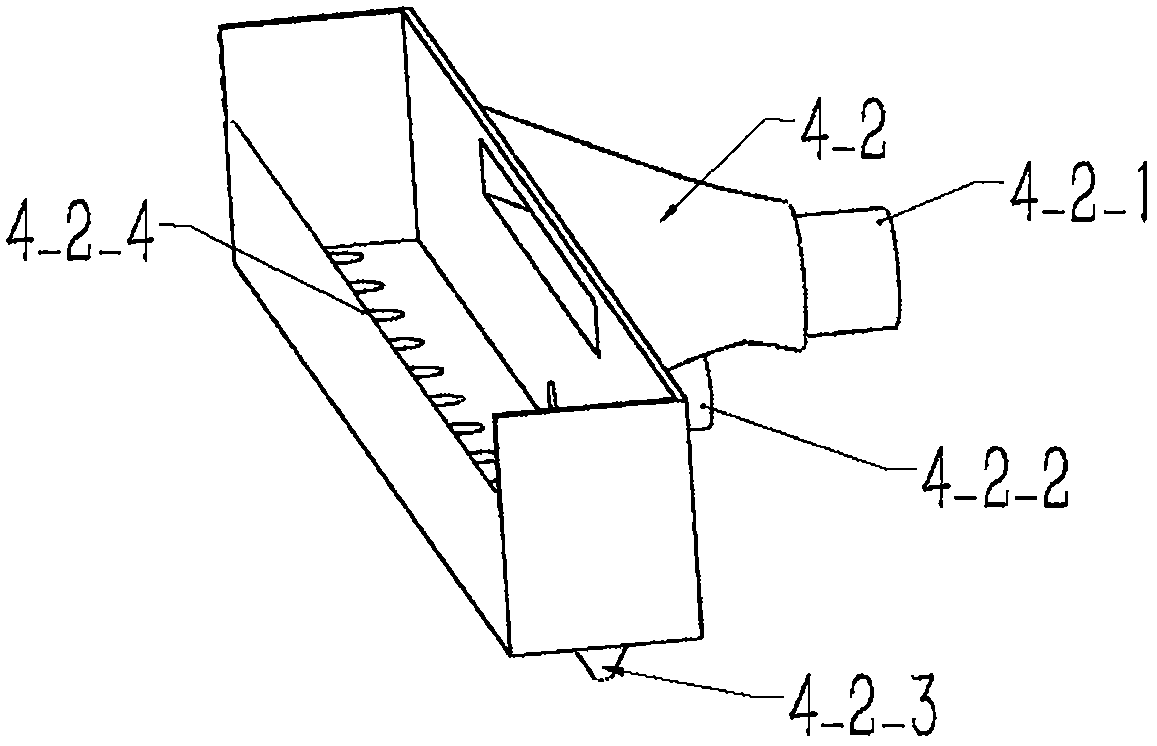 Water-filtering air purification device in outdoor air purification system with low energy consumption for purifying natural wind