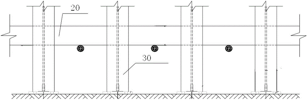 Construction method for controlling deformation of anchor piles at barrel segment of tunnel