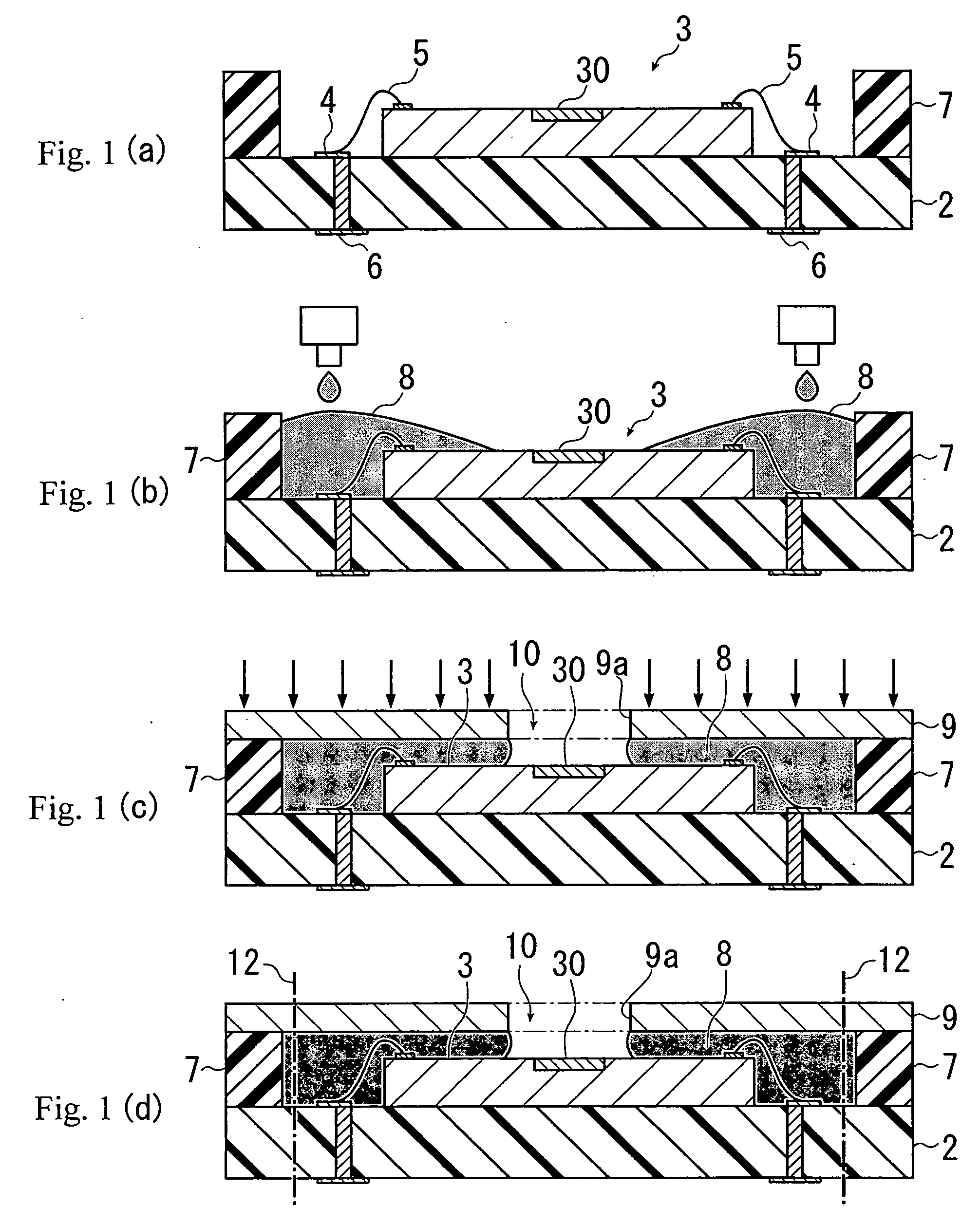 Process for producing a functional device-mounted module