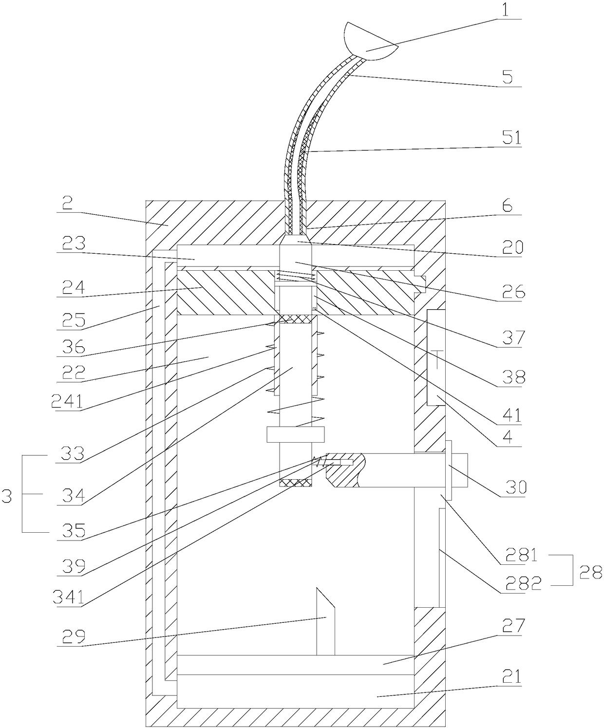 Tire leakage speed detecting device