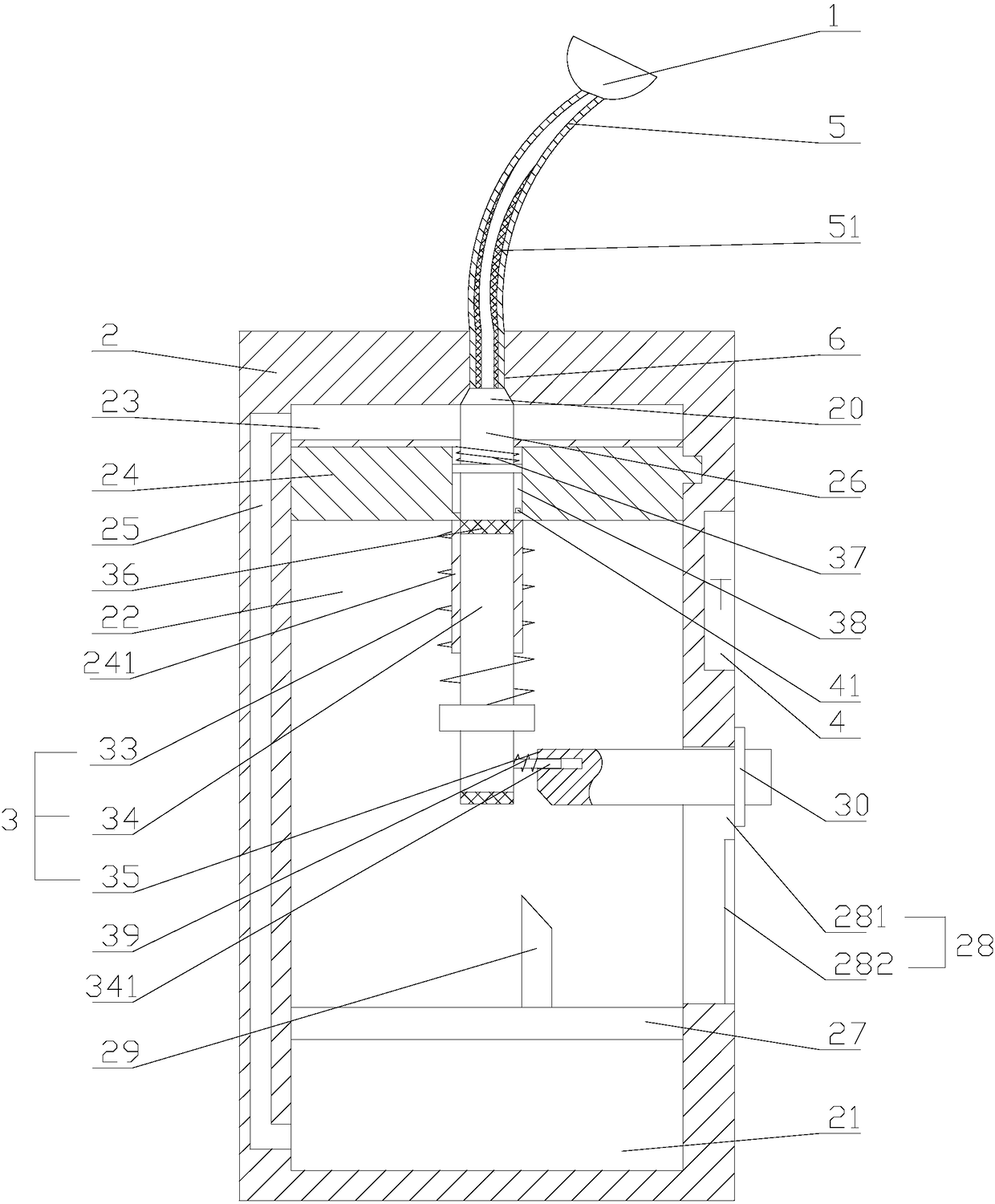 Tire leakage speed detecting device