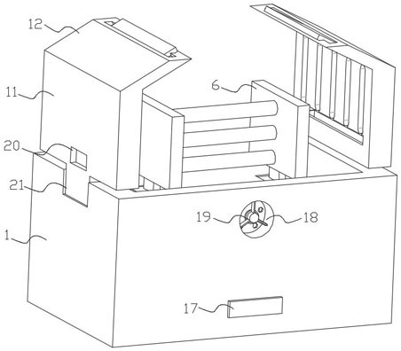 A Textile Rack Base Based on Heat Dissipation Function