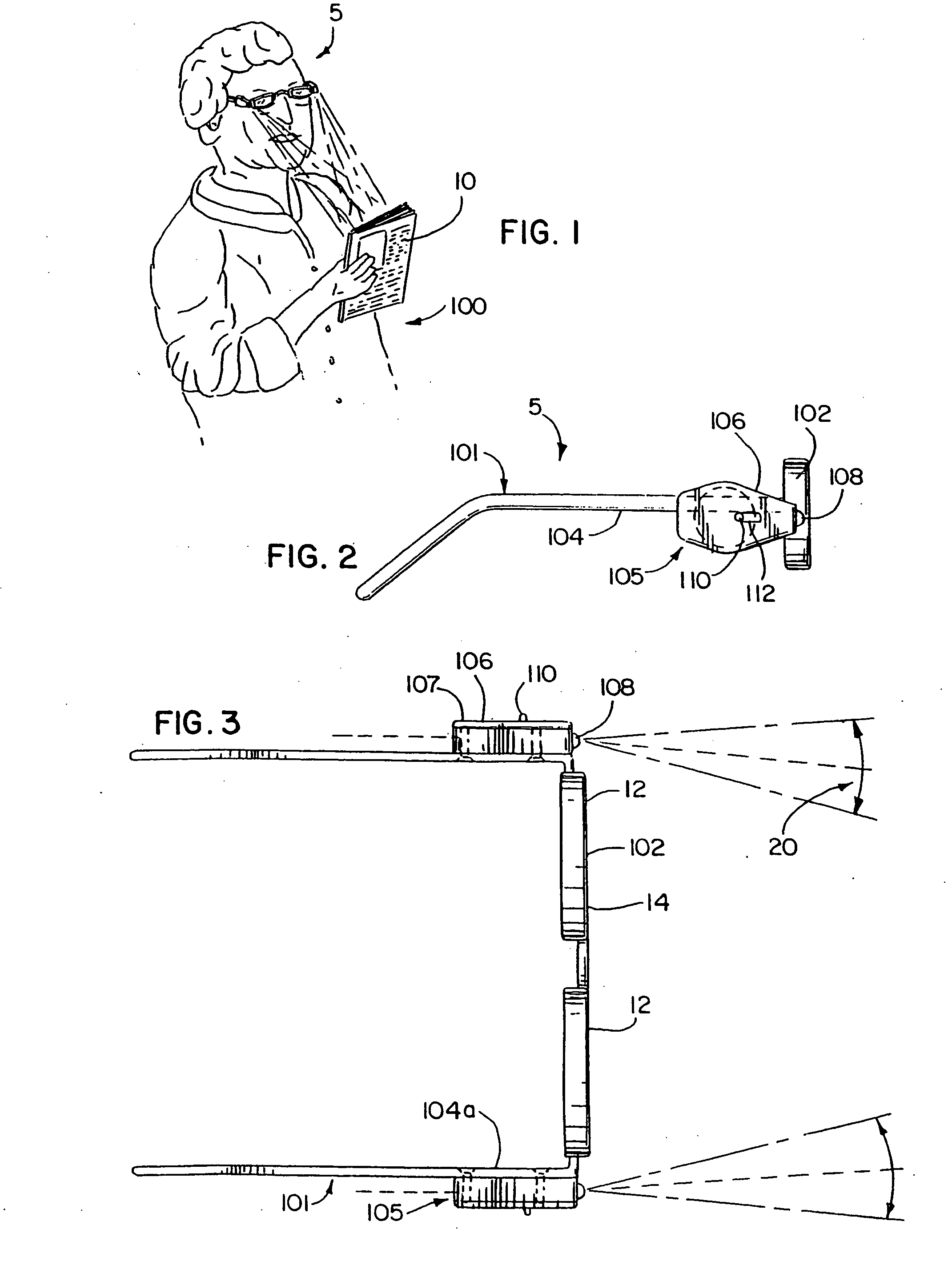 Clip-on light apparatus