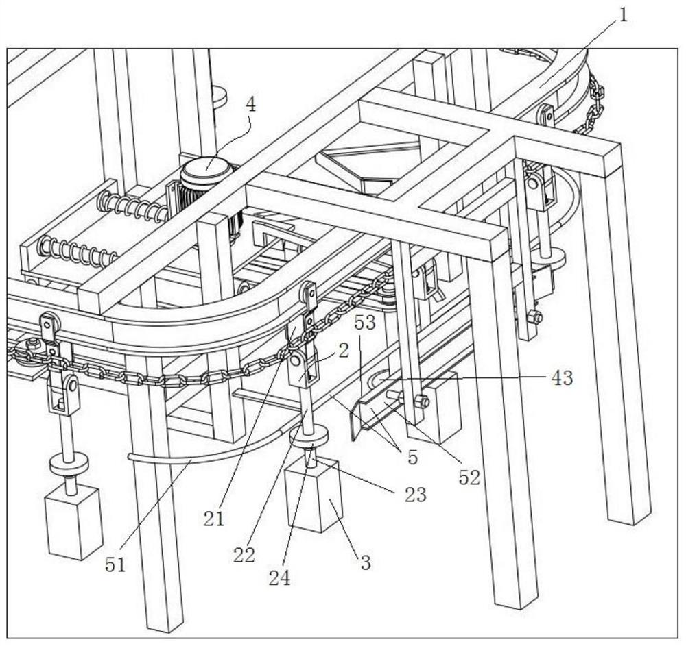 A gate automatic cutting device