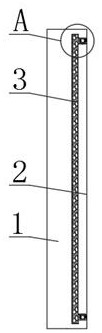 Door plate structure with buffer structure and special for lift car type elevator