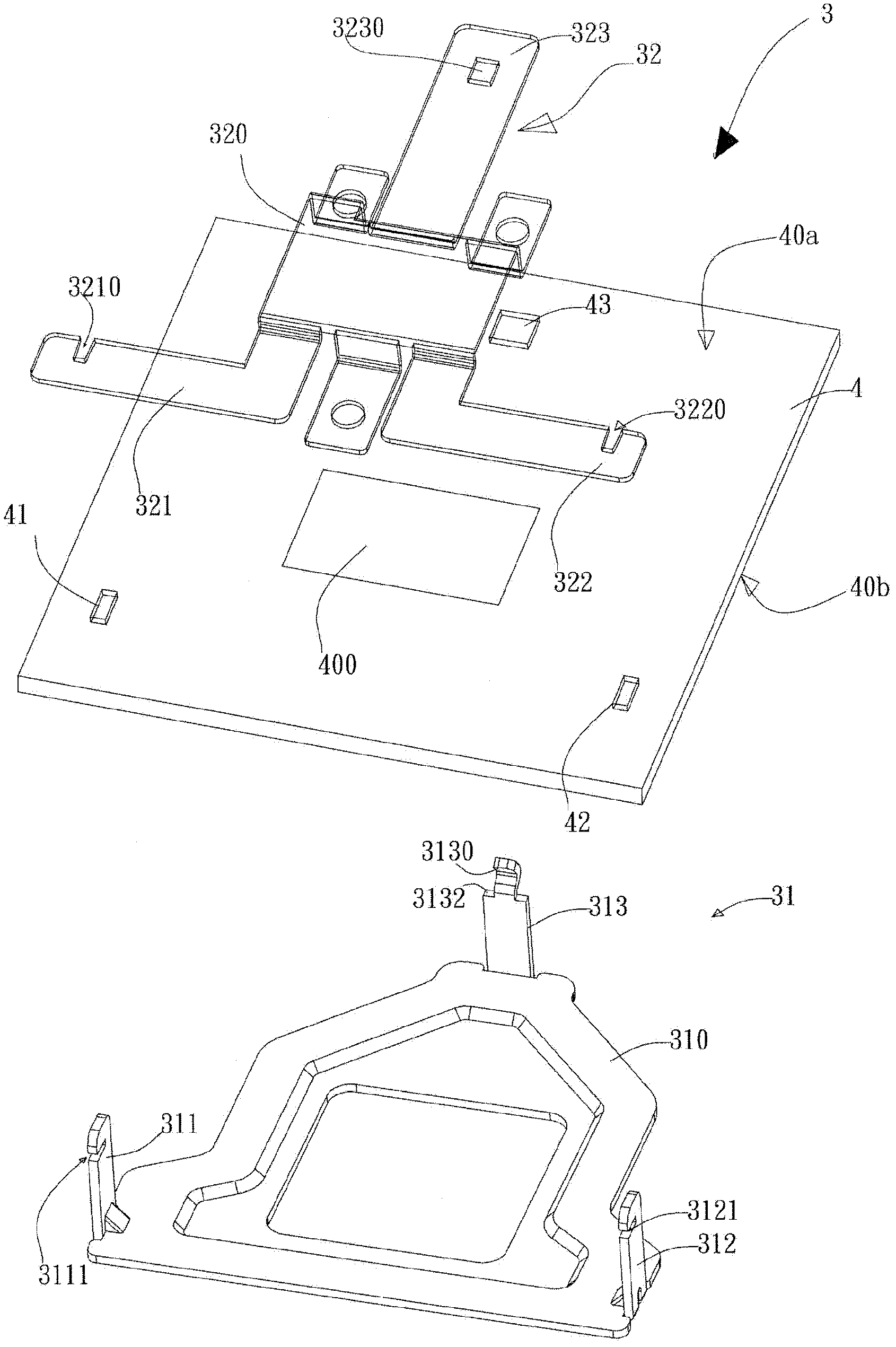 Heat radiation structure and back board used by heat radiation structure