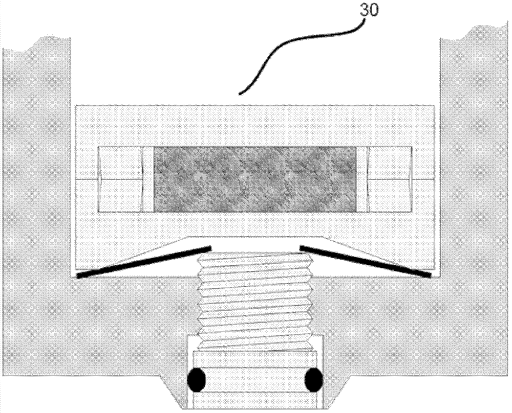 Mechanical trimming device and trimming method