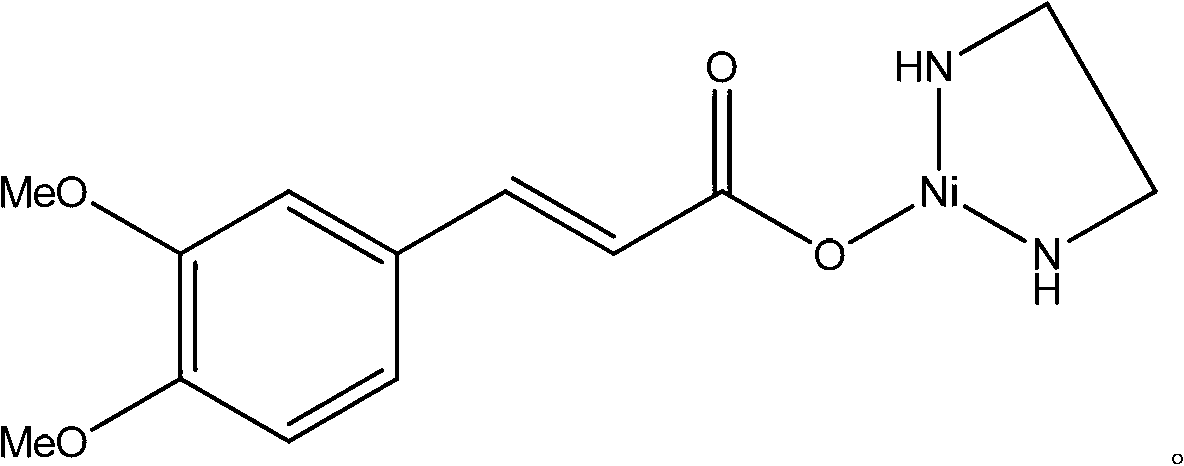 Cinnamic acid derivative crystal and preparation method thereof