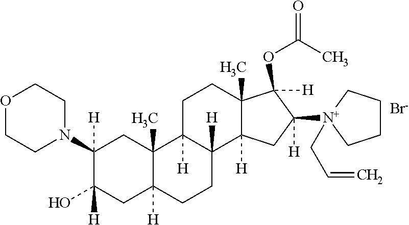 Rocuronium preparation causing less pain, method for producing the same, and method for reducing and/or alleviating vascular pain to be induced using the same