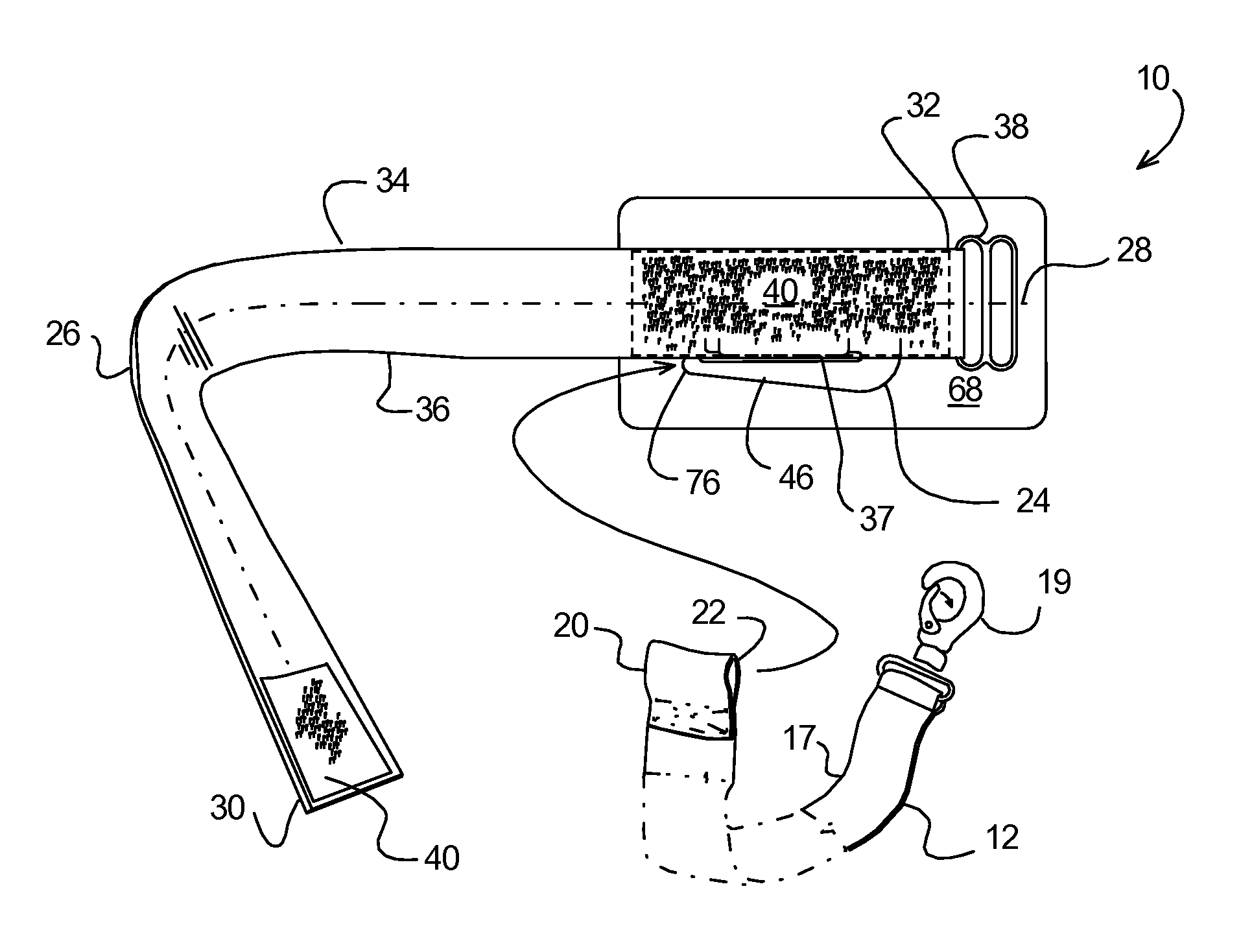Weight lifting strap with equipment engagement system
