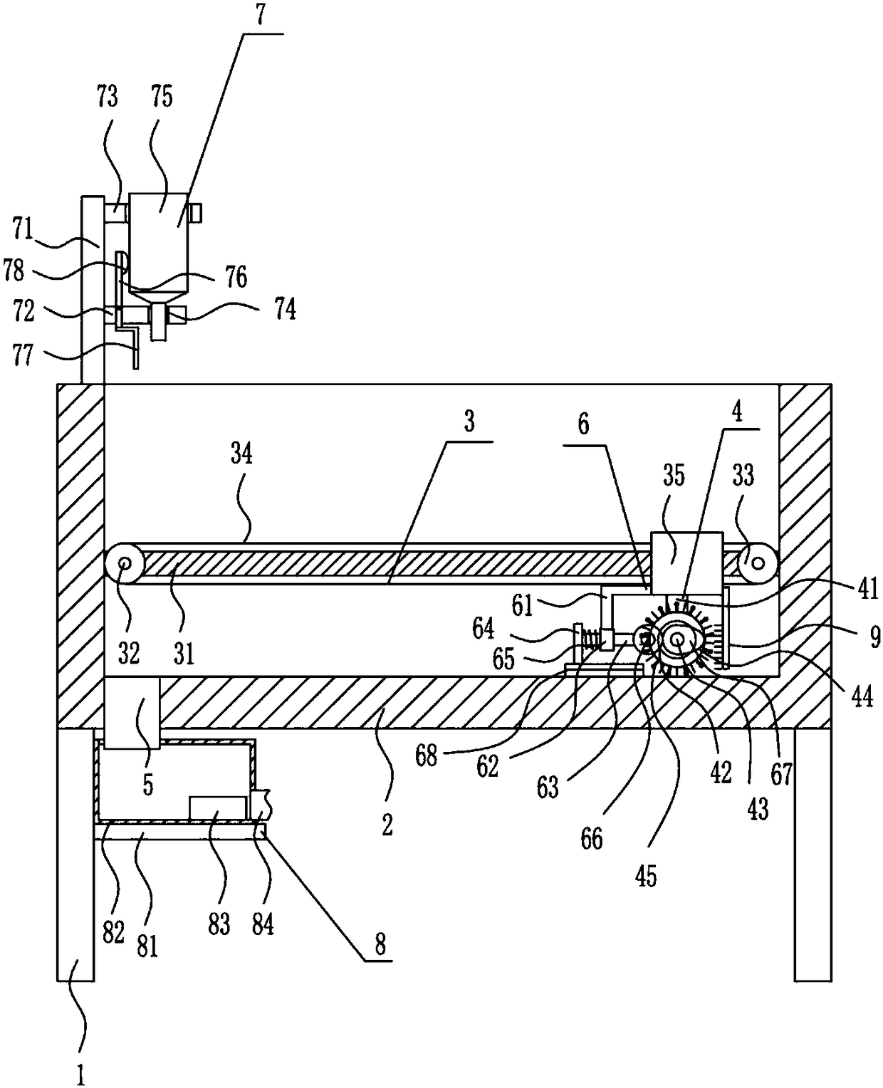 Student hand-wash basin for bench worker practical training in teaching