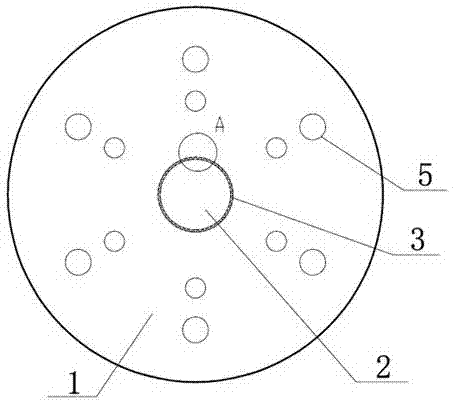 Straight-line die