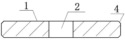 Straight-line die