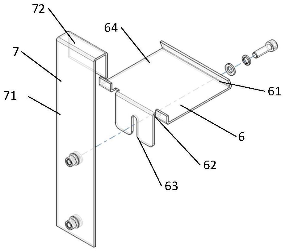 An installation structure of a decorative side panel and an escalator or moving walkway