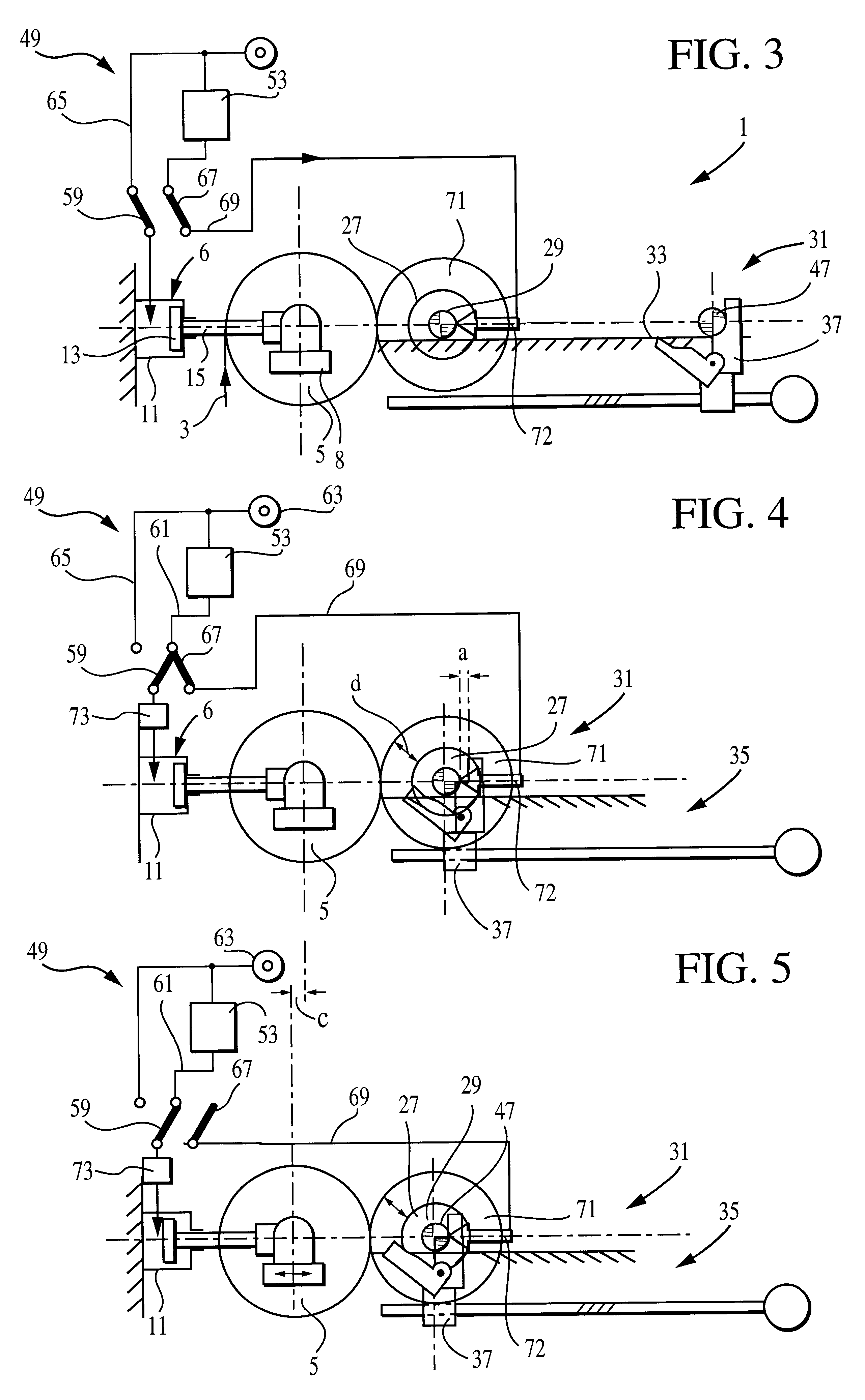 Method and apparatus for continuous winding of a web of material