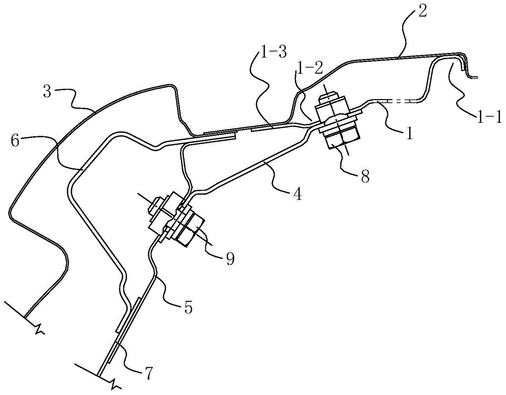 A new connection structure between reinforcement ring and side wall of panoramic sunroof