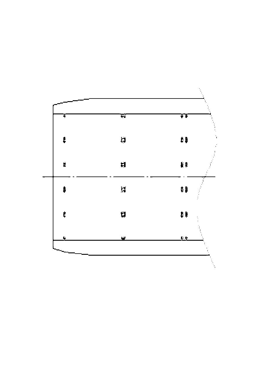 Method for mounting base of container