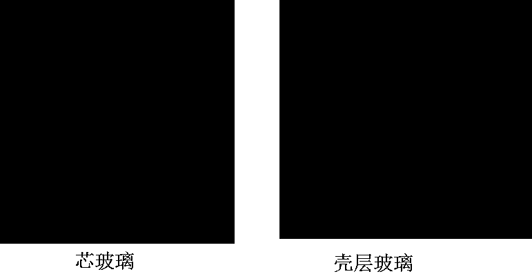 Anti-magnetic glass system for preparation of single-mode magneto-optic glass fiber