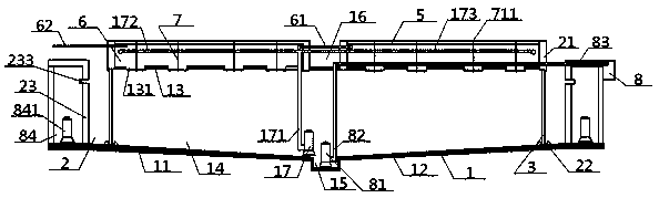 Automatic thickening straw biogas digester