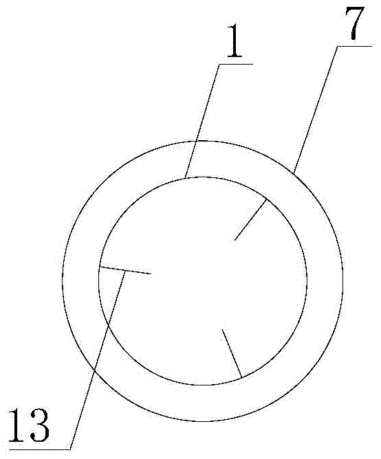 Sesame cooling and impurity removing device
