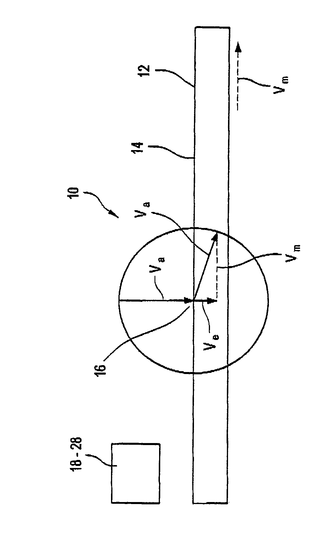 Method and apparatus for determining at least one property of moving clothing in a paper machine