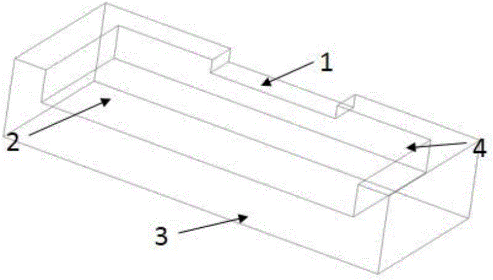 Heat sink for packaging laser chip array