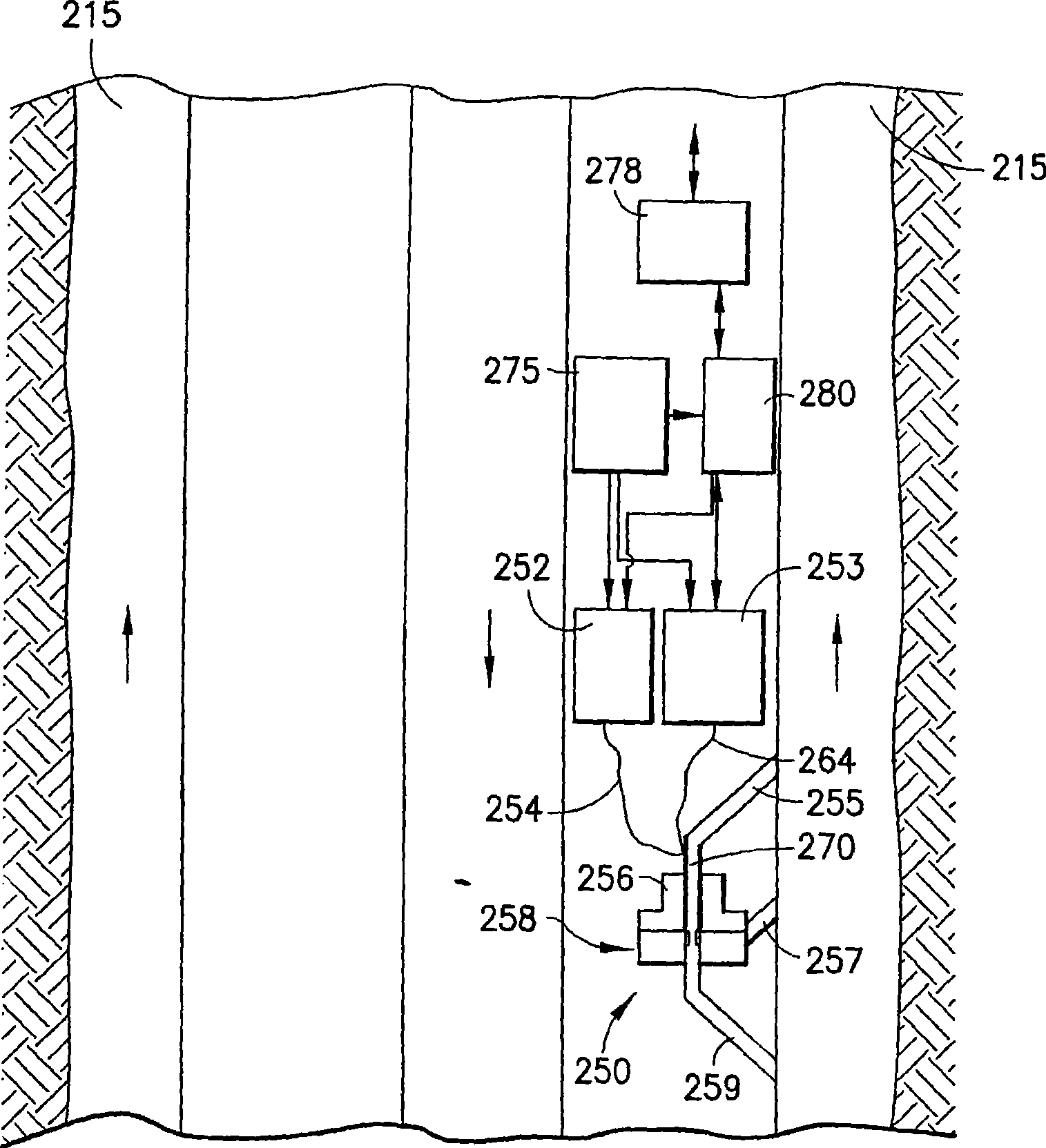 While-drilling down-hole measurement for substance in stratum